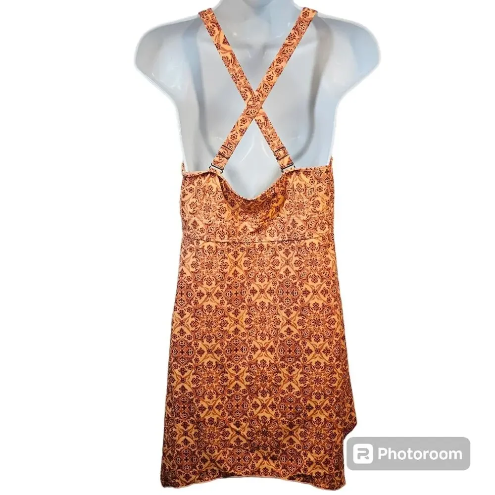 D & Co. Beach Swim Dress Handkerchief Hem Size 12